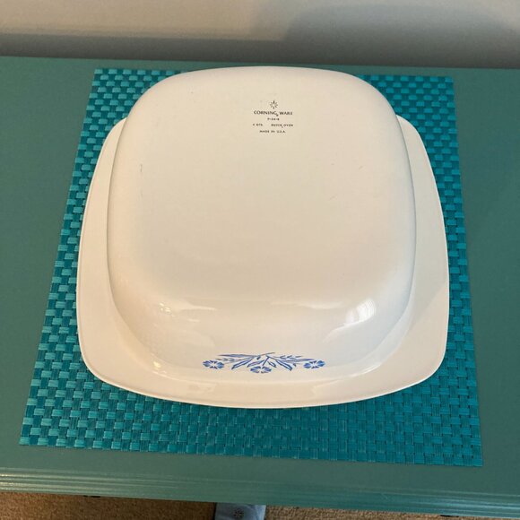 Corning Ware Blue Cornflower 4 Qt Dutch Oven NOS - Picture 5 of 10